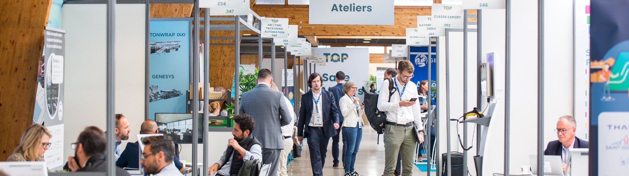 an exhibitor stand at SOLUTRANS