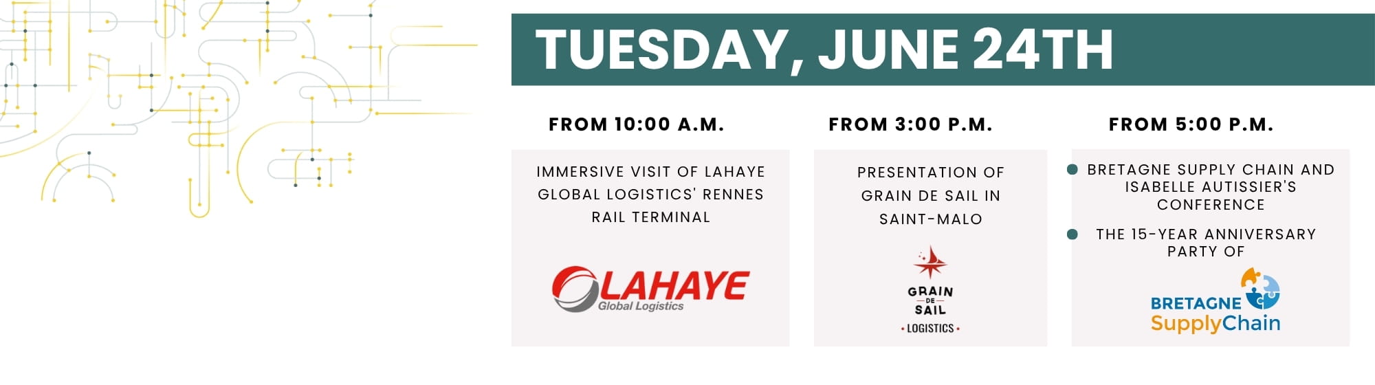 Off-site operation with a decarbonization day for logistics and transport decision-makers at Top Logistics