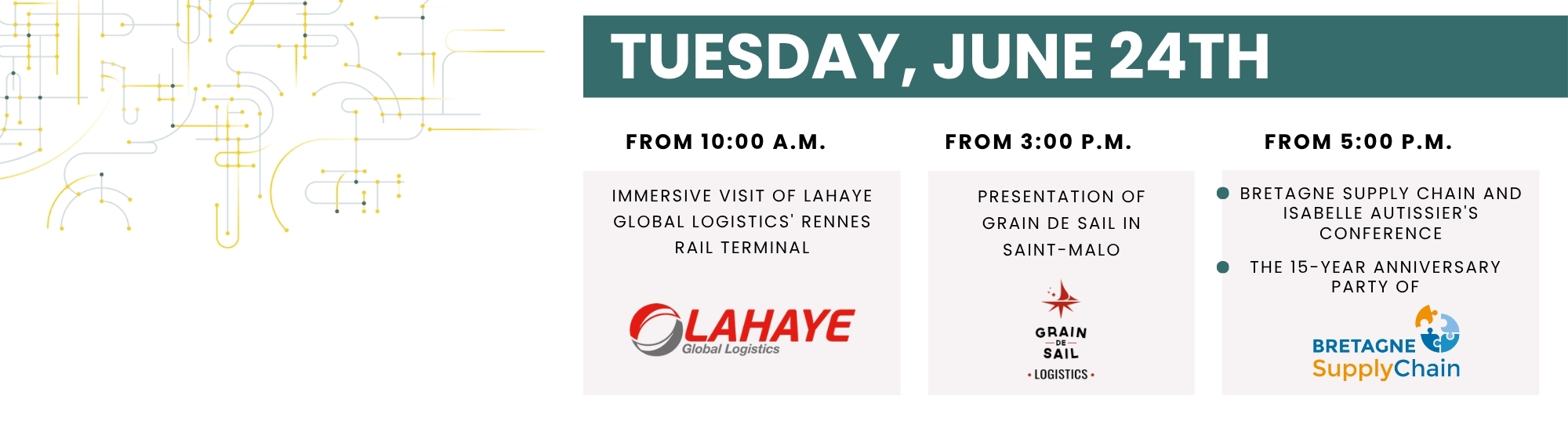 Off-site operation with a decarbonization day for logistics and transport decision-makers at Top Logistics
