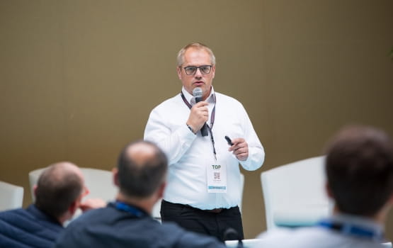 Speaker d'un atelier expert cti systems lors de Top Logistics
