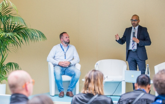 Speaker d'un atelier expert greenyellow lors de Top Logistics